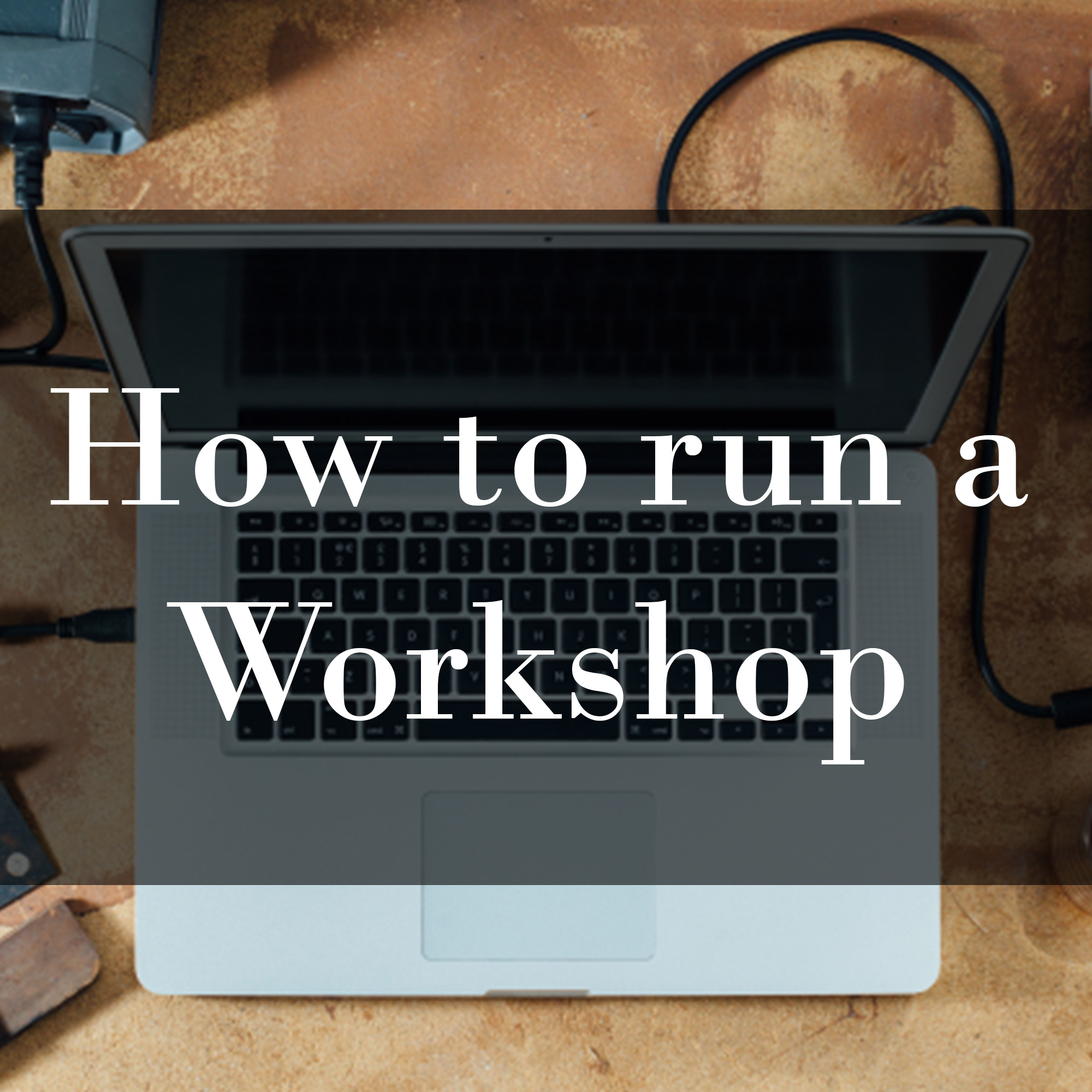 running a creative writing workshop