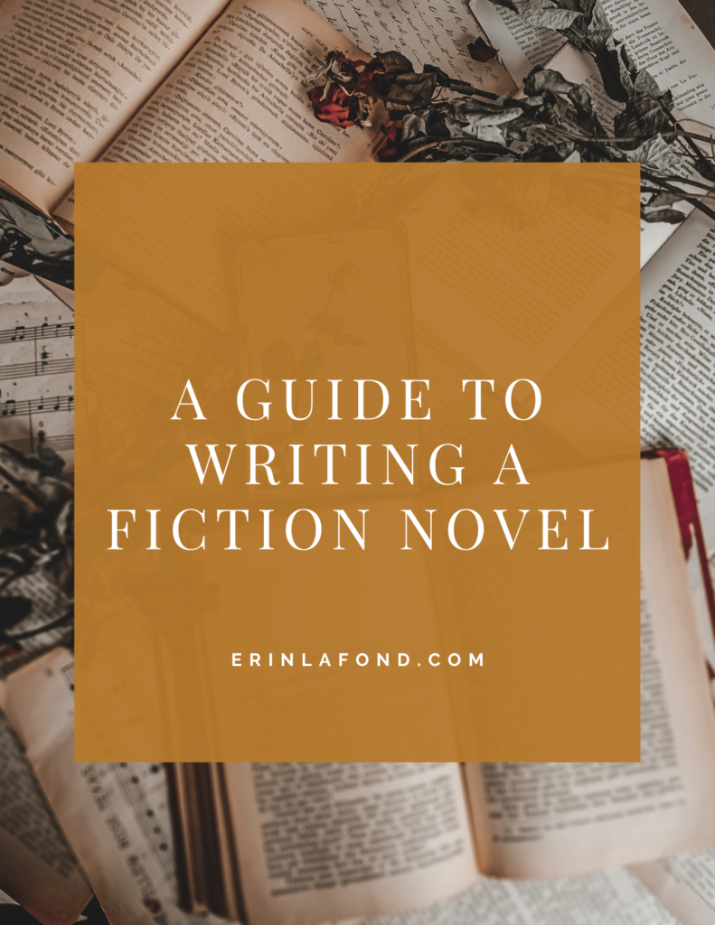 the ultimate guide to writing a fiction novel