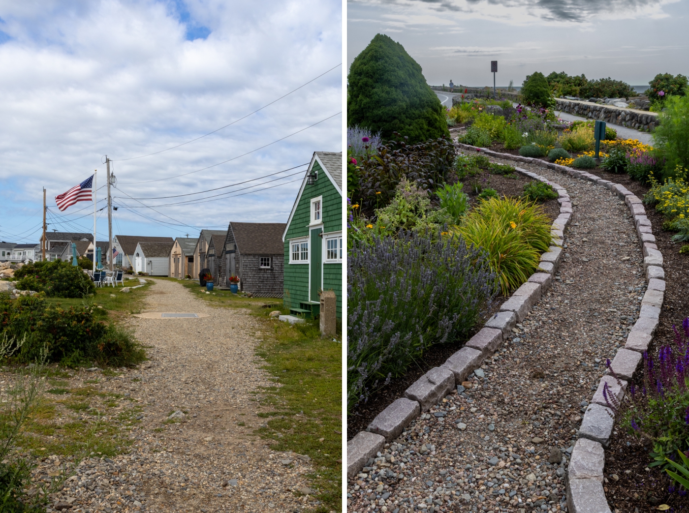 fish houses by North Hampton beach