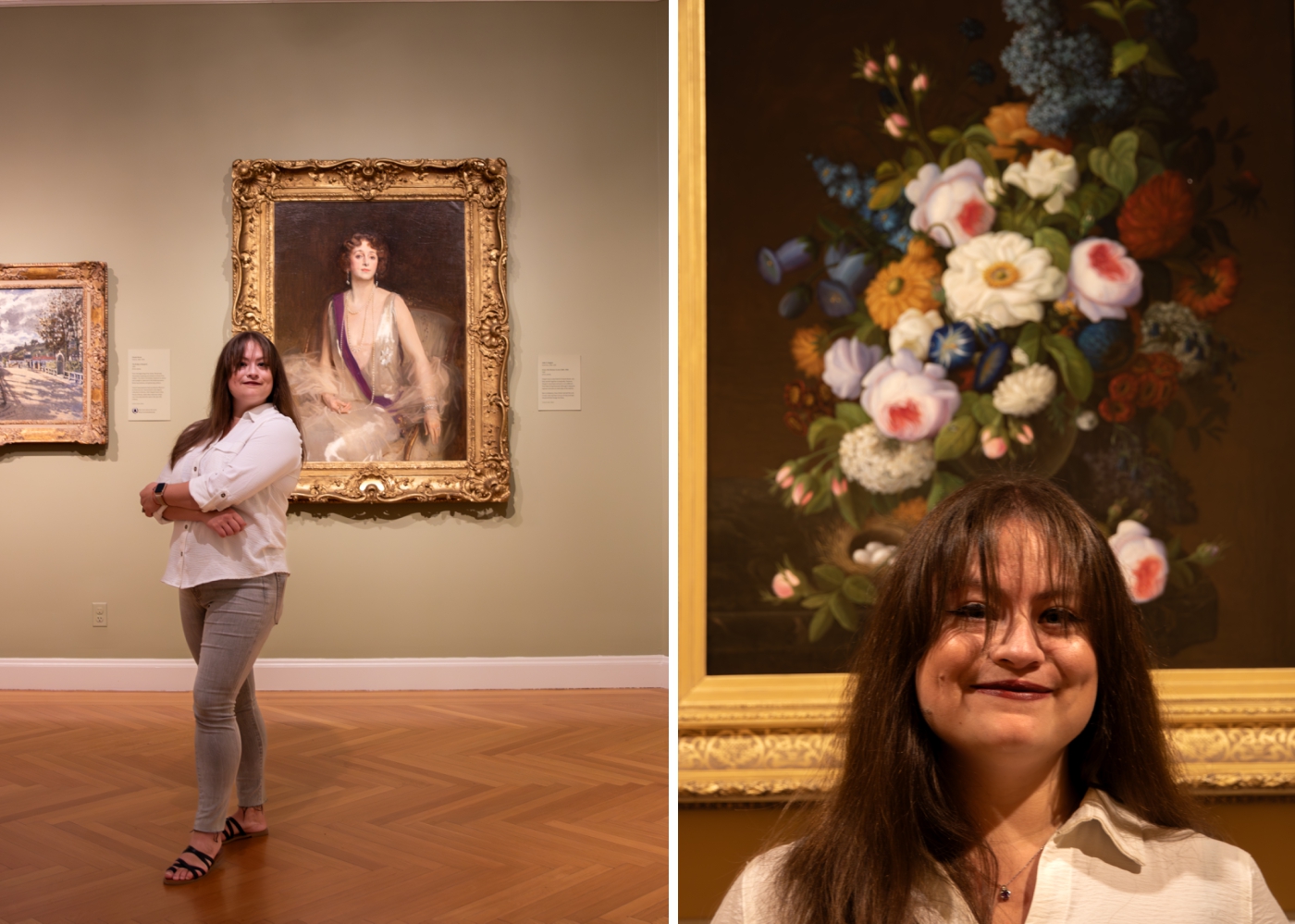 editorial photo session at the Currier Museum of Art